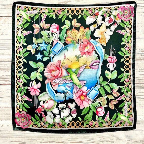 Sephora X Wrapper Furoshiki Gift Wrap Scarf - Picture 1 of 3